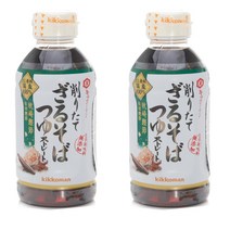 기꼬만 자루소바쯔유300ml x2