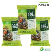 풀무원 바로먹는 도토리 묵채냉국 2인 863gX 3봉, 863g, 3개