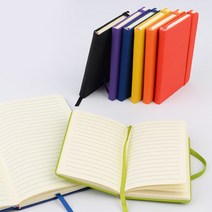 밴드형 노트 다이어리 플래너 줄 열림방지 책갈피 끈 기록, 사이즈