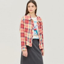 베네통 베로나 체크 셔츠 BABL53461RD