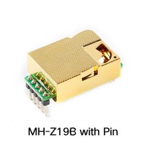 MH-Z19 적외선 CO2 센서 가스 모듈 NDIR 모니터 400-5000 0-5000ppm UART PWM, 05 MH-Z19C with Pin