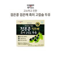 콩 임산부 고소 16개입 어린이 두유 검은 흑미 칼슘 진한 깨 하고, 190mlX16개입, 본상품선택