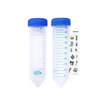 T 코니컬 튜브 50ml Conica test PP tube PCR 원심관 샘플 보관 코니칼 팔콘 케미칼 카샴푸 소분 케미컬, T코니컬튜브(50ml)＋스티커증정