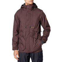 Volcom 남자 남성용 피프티 2겹 바람막이 스노우 재킷 코트