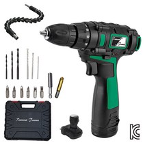 롬멜프랑코 리튬이온 무선 전동드릴 해머드릴 전동공구 전동드라이버