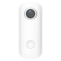 가정용 CCTV 펫캠 홈카메라 스마트폰 플러스 미니 액션 엄지 방수 스포츠 웹캠, c100plus 화이트, 32GB 카드 추가