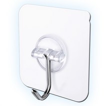 접착후크 매직 투명 후크 못없이액자걸이 하중15kg 10개입, 10개