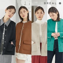 [런칭가 89 900원] 브리엘 라운드넥 핸드메이드 재킷