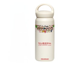 치비마루코 휴대용 화이트 손잡이 진공 텀블러, TG1989치비마루코휴대용커피잔350ml