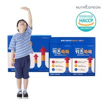 뉴트리커먼 젤리타입 어린이 키성장 쑥쑥 발육 영양제 30포, 15포 x 2박스
