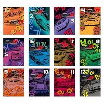 이니셜 D 신장판 1~12권/ 시게노 슈이치 스포츠만화/ 학산문화사(만화) - 택, 5-이니셜 D 신장판 5