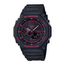 [G-SHOCK] 지샥 지얄오크 GA-B2100BNR-1ADR 블랙 레드 터프솔라 블루투스 전자시계