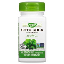 네이처스웨이 고투콜라 허브 950mg 100베지캡슐