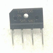 브릿지다이오우드 GSIB460 TS4B05G 600V4A DIODE, 1개