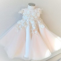 [대여] 여아백일드레스 100일드레스 돌 아기 화동 하객룩 유아 돌잔치 의상 선라이즈