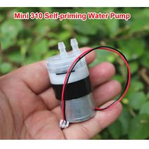 견고한 미니 워터 펌프 DC 2V-3.7V 셀프 프라이밍 다이어프램 디스펜서 마이크로 310 모터, 한개옵션0