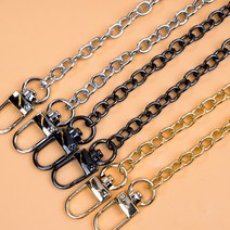 (I3) 얇은 체인 스트랩, (I3-7) 골드(D고리)／60cm
