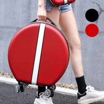 [KN216] 2색 동그라미 캐리어 라운드 트롤리백 18인치 바퀴가방 기내용 스포츠가방 보조가방