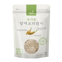 제주 홍암가 유기농 발아 보리 현미 3kg 혈당 조절 당뇨 식단 개선 등에 좋은 유기농 보리 잡곡밥 보리밥, 제이엔에스 1