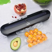 업소용진공포장기 진공포장비닐팩 식품 전공팩 가정용 실링, EU-220V, 분홍색
