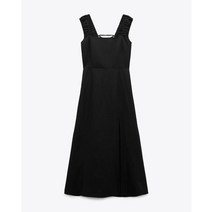자라 ZARA 스타일 여성복 블랙 린넨원피스 4786263