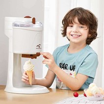 소프트 아이스크림 기계 수제 간식 업소용 젤라또, 패키지 2 아이스크림 가루 1KG 포함