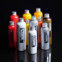 토끼피규어 방과후수업 메탈릭 diy소품 270ml 큰 병 아크릴 페인트 잉크 흐르는 펜, yellow