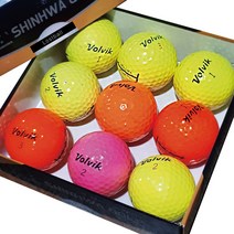 A등급 볼빅 로스트볼 골프공 9알 한박스, 1box, 화이트