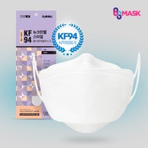 뉴크린웰 스타일 황사방역마스크 대형 KF94, 1개입, 1개, 화이트