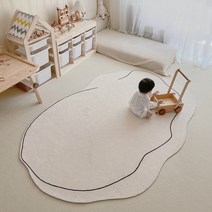 북유럽 스타일 거실 매트 카펫 러그 침실 침대 옆 이형 소파 커피 테이블 바닥 입구 현관, [06] 190x290cm, [01] Style 01