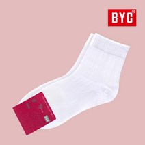 BYC 여자 중목양말 학생양말