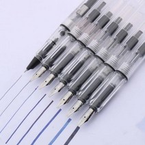 플랫닙 컨버터포함 캘리그라피 아트펜 고품질 만년필, 1.5mm UK01153