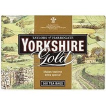 Yorkshire Tea 골드 160 티백 2팩 요크셔 차 영국홍차직구 총 320개, 8개