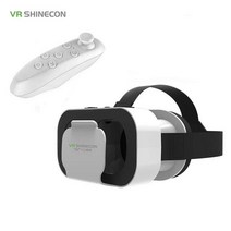 스마트글래스 컴퓨터vr hmd 5Mini VR Glasses SHINECON BOX 3D Virtual Reality Headset For Google cardbo, 01 WHITE