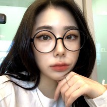 남자 여자 원형 동글이 학생 해리포터 김구 뿔테 투명안경테