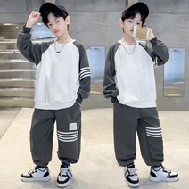 Bentlee 남아 기본 맨투맨 상하세트