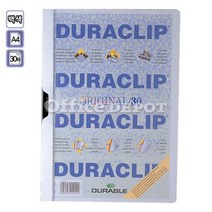 클립화일2200/백색/30매/DURABLE