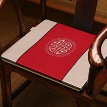 전통 황실 방석 쿠션 세트 커버 엔틱 쇼파 의자 좌석 소파 미끄럼방지 시트 어르신 등받이