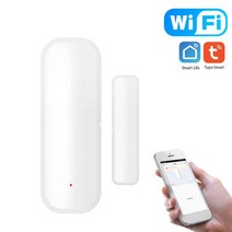 도어센서 무인점포 문열림센서 출입문센서 CoRui Tuya 스마트 WiFi 창 자기 감지기 독립 Alexa Goo le 홈, 01 wifi, 01 wifi