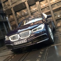 1:24 BMW 7시리즈 760Li 승용차 모델 메탈 카세트 시뮬레이션, 단일옵션, 옵션01