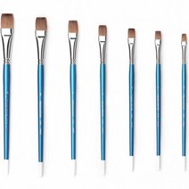 위awsm_화홍 평붓 구성 926F 5호 납작 방붓 그림 미술납작 작은 미술용 다용도 방그림♥awssome, ♥awssome!!