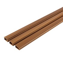 PVC 사각우드 몰딩 전선커버 폴대 쫄대 _ 2023899EA, 몰딩 사각우드15