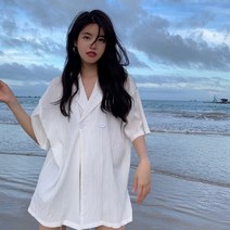 시크 숏 가을 오버핏 빈티지 루즈핏 명품스타일 여자마이 봄 대학생