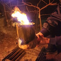 우기마켓 국내산 참나무 장작 10kg 통나무 스토브 소 중 대 캠핑 장작 불멍 통나무화로, 통나무 스토브_소
