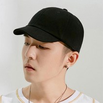 돌드업 귀여운 짧은챙 남성 남친룩 미니 캡모자 볼캡 5컬러