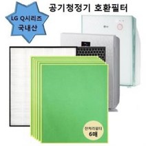 Q시리즈 알레르겐6장포함 LAK112SW 필터 LG공기청정기 112, 벤타샵상품선택
