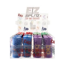 EZ SPLITZ Cap Crusher 팝 탑 보틀 내장 그라인더 20개입 USA 미국, Pop Art Edition