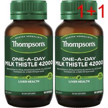 [1+1] Thompsons 밀크시슬 42000mg 60캡슐