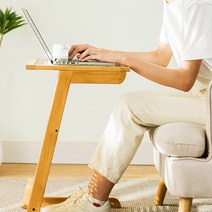 라탄디자인 원목 사이드테이블 클래식매거진랙