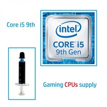 인텔 코어 i5 9 세대 CPU LGA 1151 9400 9500 프로세서 열 페이스트 9600K 및 그리스 2 보증, Contact for others